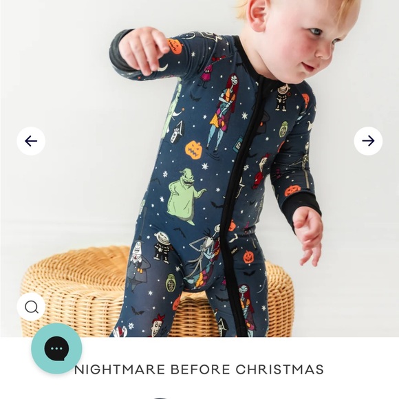 NWT Little Sleepies Jack Skeleton & Friends Zippy 12-18 months bamboo soft - Picture 3 of 3